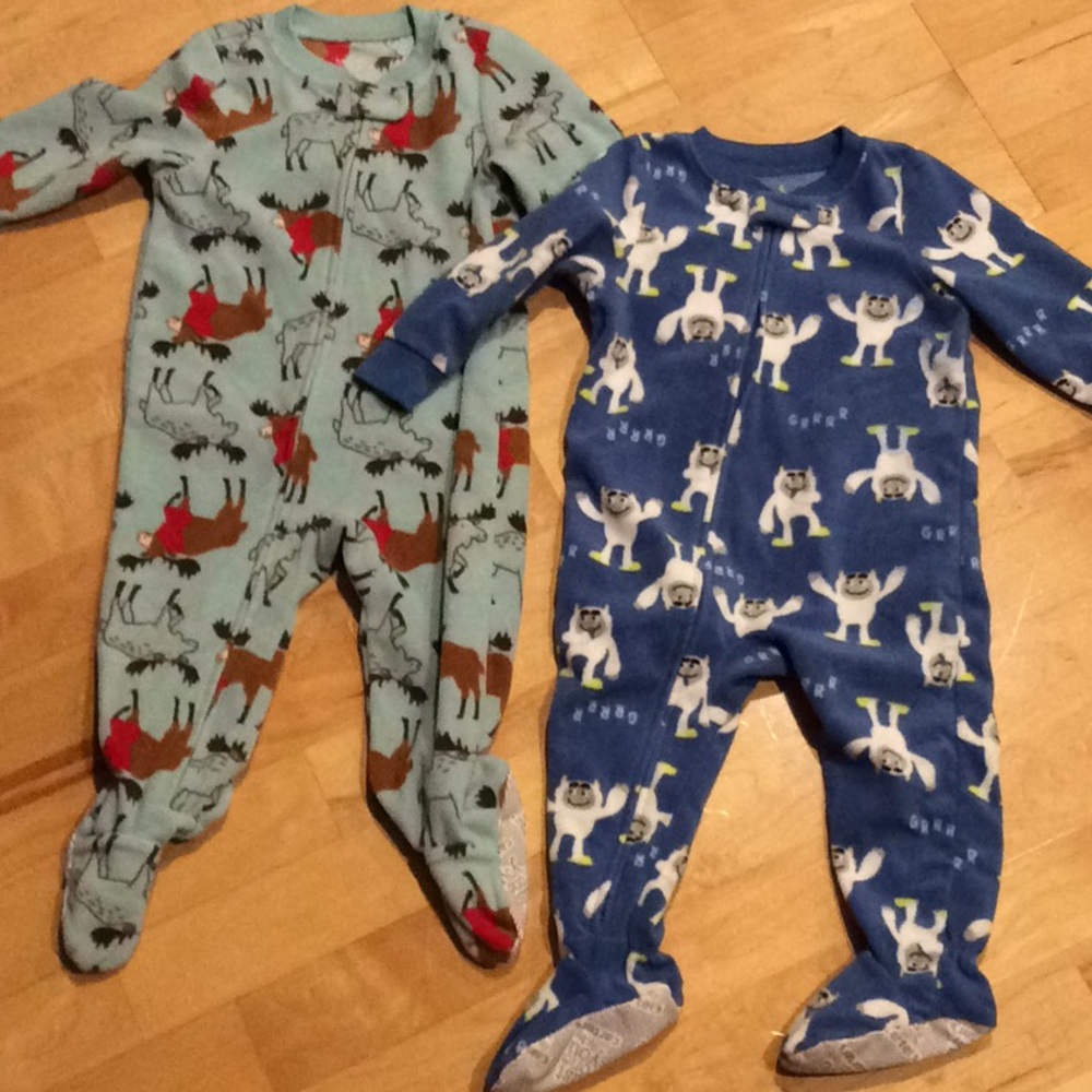 Carters fleece pajamas